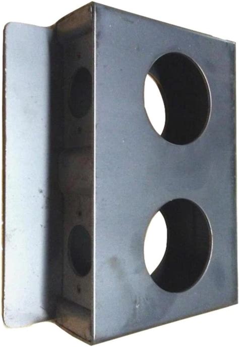 steel gate lock box double hole|steel gate lock box.